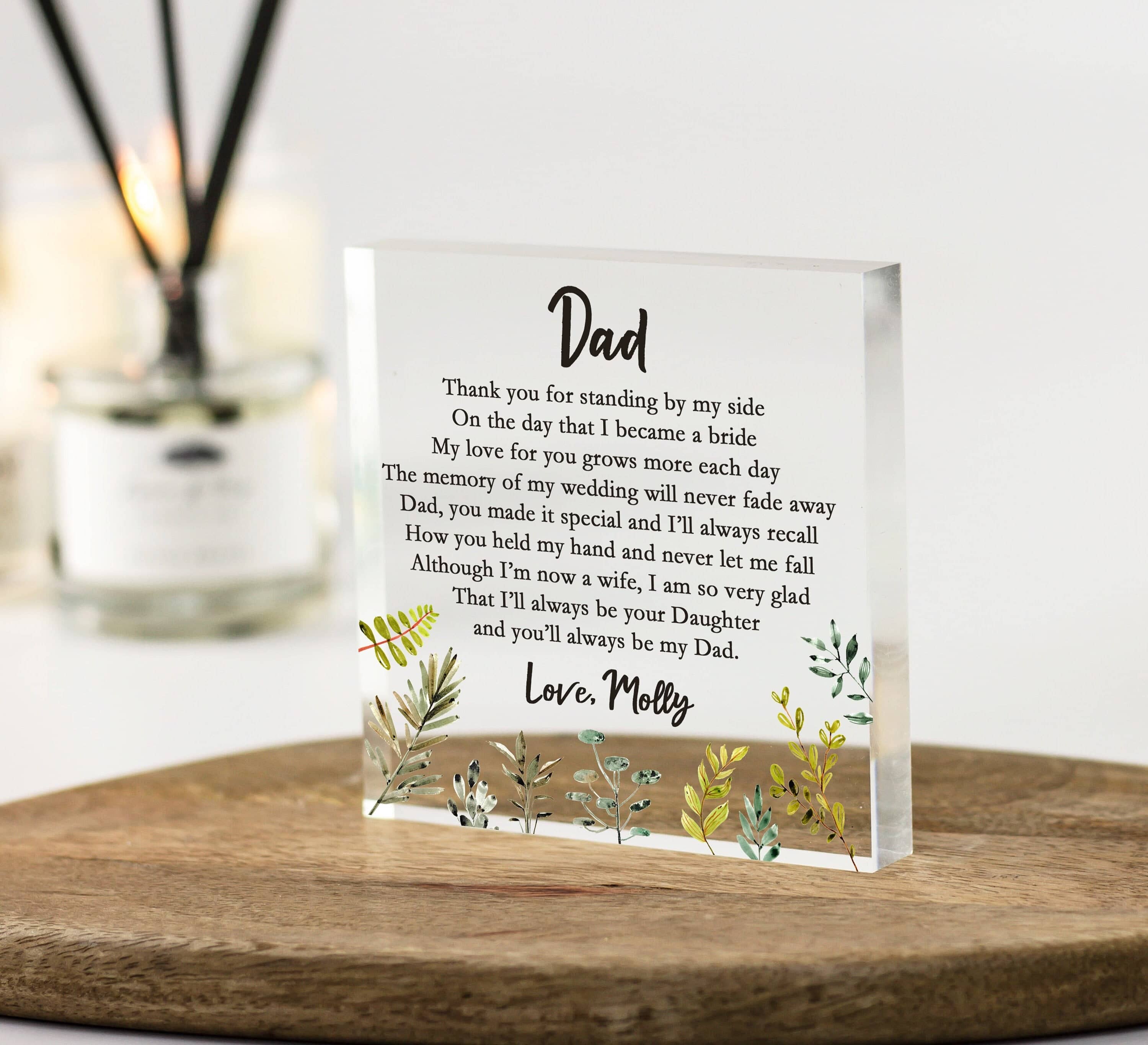 Dad Always On My Mind Forever In My Heart, Dad Memorial Candle, Bereavement  Candle, Loss of Father Memorial - in Sympathy Gifts